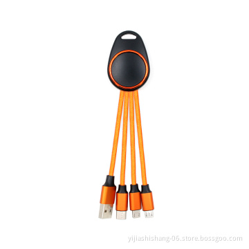 Yijiashishang Micro USB Type C Cable  For iPhone Lighting Cable  Fast Charging Wire Type-C Charger Phone Cable